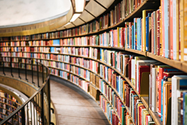 Shelves of Books