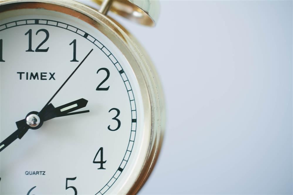 A picture of a clock.