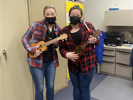 TWOsday was a fun music day for Ms. Carlee and Ms. Stacey